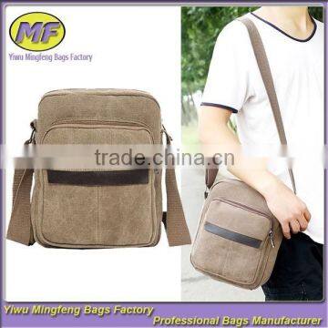 Hot Sales Customer Made Canvas Messenger Bag Men Factory