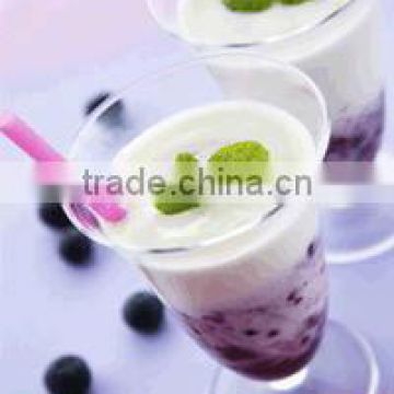 Blueberry milk tea