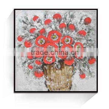 Shu1739 handmade palette knife landscape canvas painting for bedroom