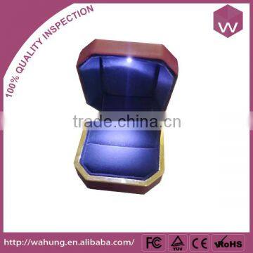 Creative and trend new innovation LED ring box gift jewelry box with light