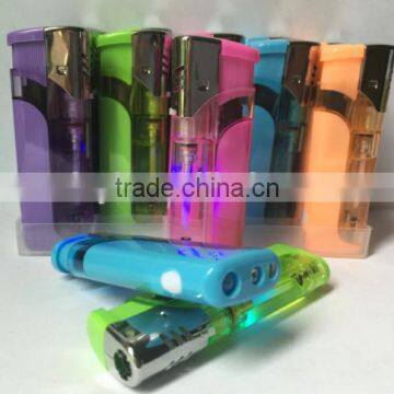 Windproof Led Lighter With Flash and High Quality photo-2