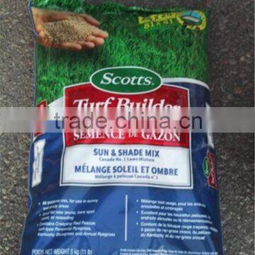 Grass seed bag 50lb polypropylene woven lamination bag 25kg