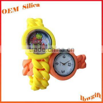 2013 New Fashion Waterproof Chain quartz silicone wrist watch