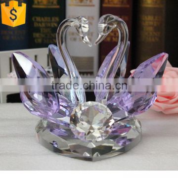 2016 High Quality wholesale gift Crystal Swan for love