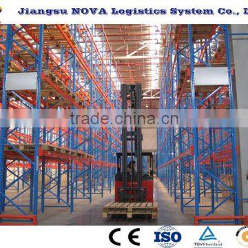 Chinese Used warehouse storage very narrow aisle pallet racking systems