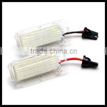 Fo rd LED Number License Plate Lamps For d Fo cus Mondeo Fiseta Car LED License Plate light for MONDEO C-MAX S-MAX