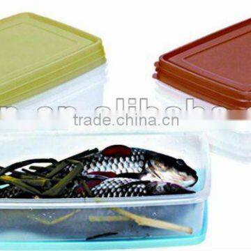 4pcs rectangle food container set