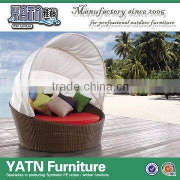 Outdoor leisrue small round rattan handmade lounge chair