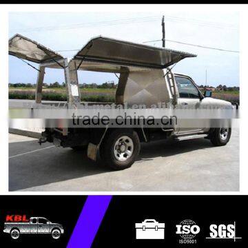 Aluminum Ute Canopy Tool Box Ute Canopy with Three Lids OEM/ODM (KTB-AUTE2400)