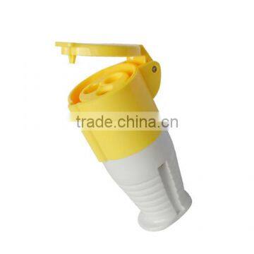 16A/100-130V~2P+E/4h ip44 cee industrial plugs socket /waterproof industrial plug &socket /CEE Industrial connector