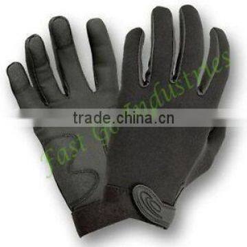 Fashionbest quality cheap price police leather gloves