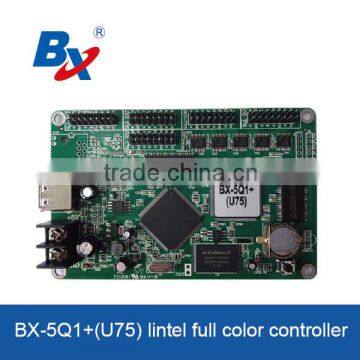 BX-5Q1+ led multi-area asynchronous lintel control card for full color