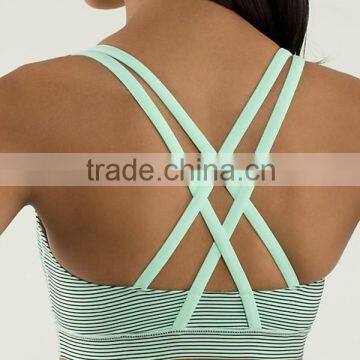 Custom 88% Nylon 12% Spandex Tight Womens Wholesale Tank Top photo-2