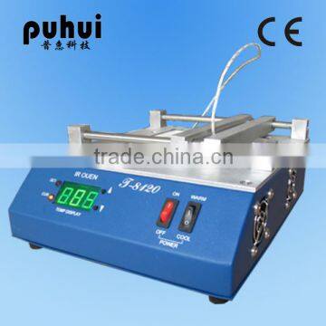 bga rework station/reballing stencil kit/ preheating oven /furnace smd/welding machine/bga chip repair/bga machine/puhuiT-8120,