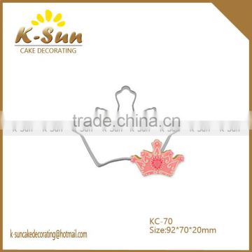 K-sun stainless crown icing cookie cutter reposteria