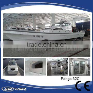 Gather 2016 low price professional PANGA small fiberglass boat