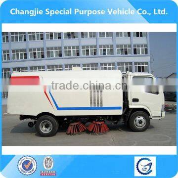 good quality dongfeng 4m3 pavement sweeper