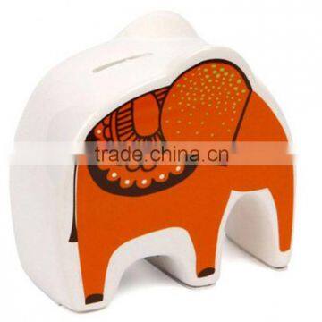 OEM welcomed cute rabbit ceramic money box coin pot