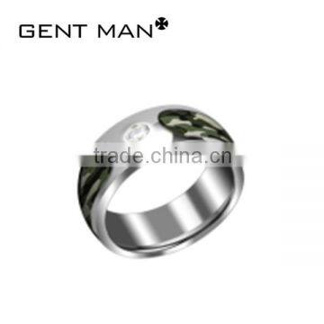 2016 china supplied dongguan wholesale price cheap camouflage pattern diamond ring