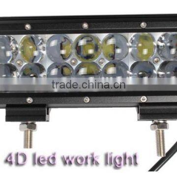 3W each LED,9" Dual Row 54W Cre LED Work Light Bar,LED Mining Bar,for ATV JEEP Offroad Car(SR-UC3-54A-3D,54W)Spot/Flood/Combo