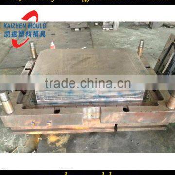 Polishing plastic box mould/plastic crate mould