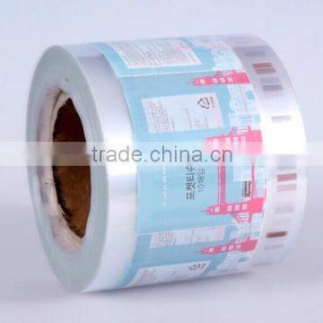 hair shampoo plastic packaging roll film