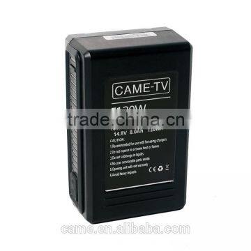 CAME-TV Compact V-Mount Li-ion Battery 120Wh Camera Battery photo-3