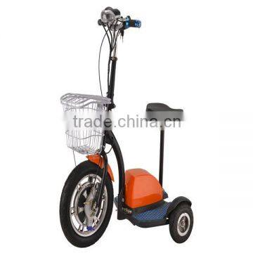 2015 Foldable One Front 16inch Wheel, 2 Back 8 Inch Wheel, Three Wheel Electric Scooter photo-1