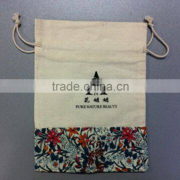 Organic Cotton Drawstring Bags/cotton Fabric Bag