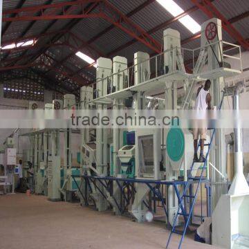 120 tons per day modern automatic rice mill plant