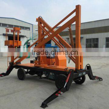 10.5m Articulated Mobile Lift Platform With Legs Assistance photo-2