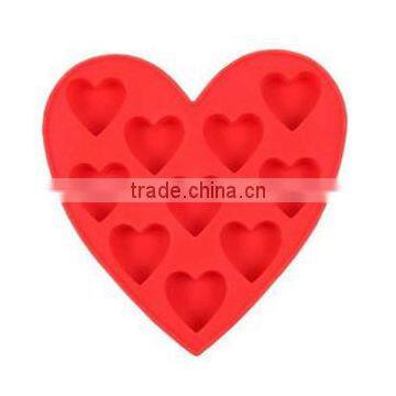 Custom Shape Silicone Ice Cube Tray Chocolate Muffin Mold FDA LFGB