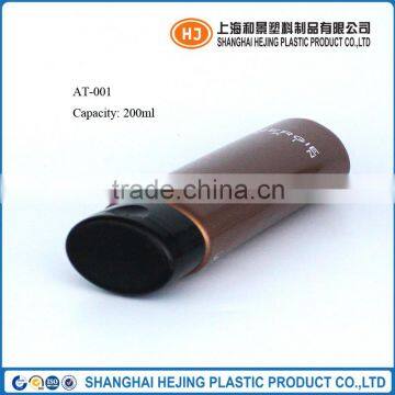 200ml Cosmetic Amber Color Plastic Tube With Foil Coating photo-2