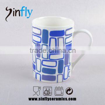 Classic Blue and White Porcelain Printing Milk Mug photo-3