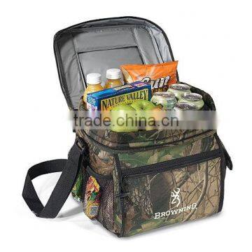 600D Polyester Oak Camo Insluated 12 Cans Camo Sport Picnic Cooler Bag photo-2