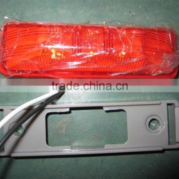 4" rectangle truck/trailer front and rear marker lamp (RK09122R)