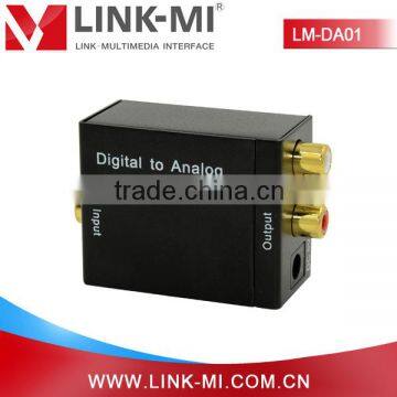  China LM-DA01 SPDIF to RCA L/R Adapter,DAC Digital Audio to 5.1 Converter