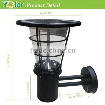 Solar Power Wall Light Fence Led Outdoor Light for Artificial Grass Led Sensor Light Outdoor(JR-2602) photo-3