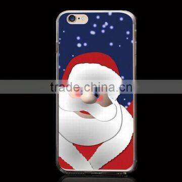 custom 3D quicksand merry christmas for iphone 6 case