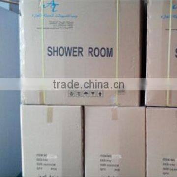 900*900*1950 mm Square Hinge Tempered Glass Shower Enclosure With ABS Shower Tray photo-4
