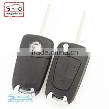 Best price car key Opel Vectra key case 3 buttons HU100 blade for Opel