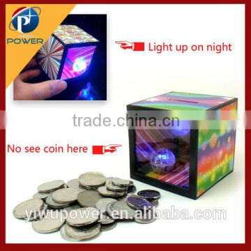 Light up magic money box tricks