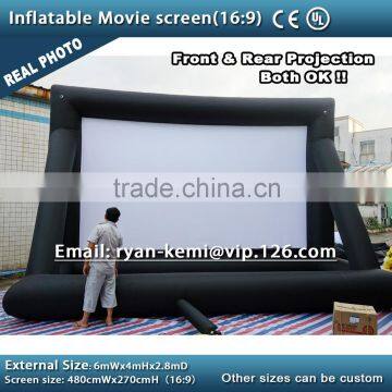 Inflatable Rear Projection Screen Rear Projection Inflatable Movie Screen Inflatable Projector Screen Air Screen Inflatable TV photo-2