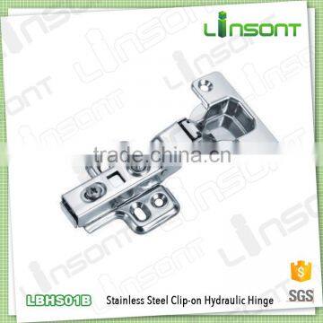 Good quality hydraulic clip on stainless steel 304 hinges furniture assembly hardware conceal hinge