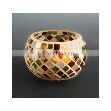 Christmas Mosaic Glass Candle Holder 2016 Popular