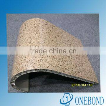 stone finish aluminium honeycomb panel