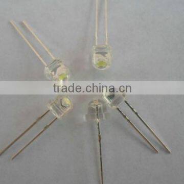 led type through hole package led diode 5mm straw hat led