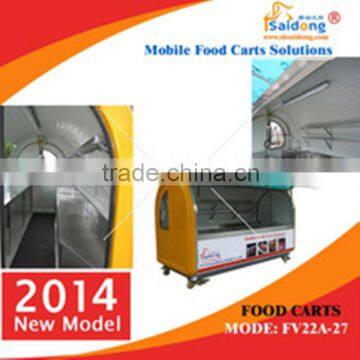 Producing Modern and Luxury Made in China Mobile Food Cart/fast Food Van/food Trailer for Mobile Food Cart