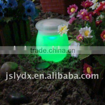 Beautiful shape!Led solor jar light!outdoor decorative light!