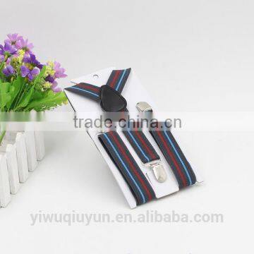 3 buckle kids Suspenders baby Braces Supports Suspenders For boys Elastic Adjustable Pants Suspenders